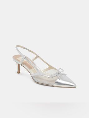 Dolce Vita Silver Kandi Slingback Pump (NIB)